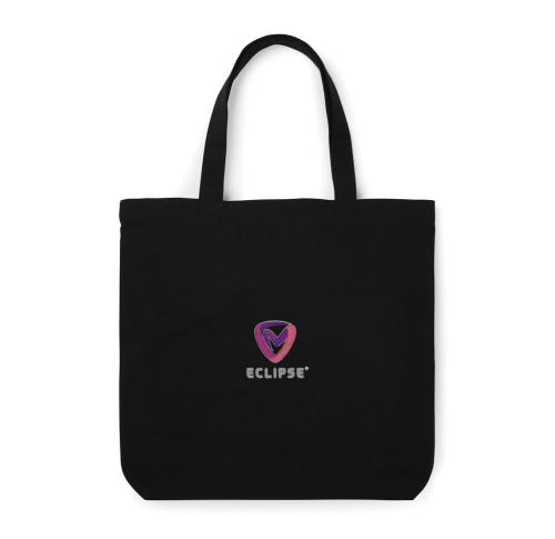 Recycled Canvas Tote Bag Black VINGA Hilo AWARE™ 