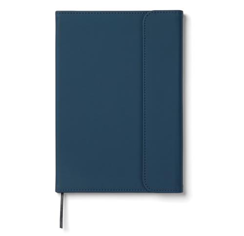 VINGA Baltimore GRS certified paper & PU notebook Navy