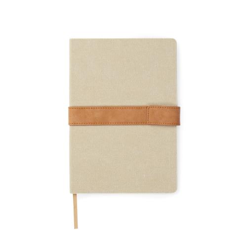 Recycled Canvas Note Book Greige VINGA Bosler RCS 