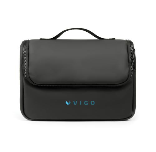 Branded Luxury Travel Toiletry Bags Black VINGA Baltimore 