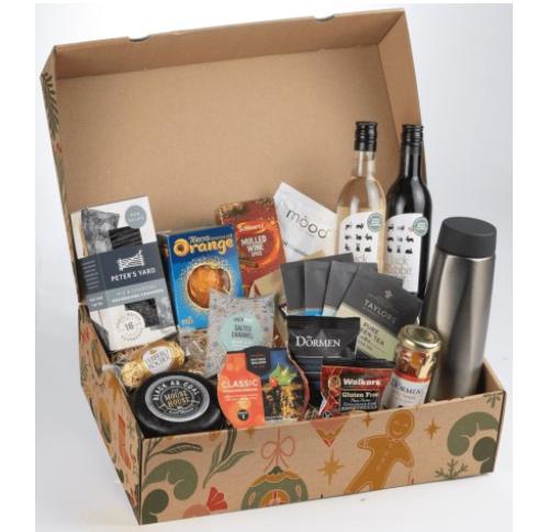 Custom Deluxe Christmas Hamper Box