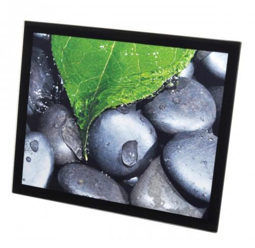 Jet Glass Wall Mount - Insert Size 406 x 508mm (Full Colour Print)