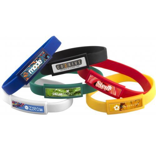 Silicone Wristband - Domed