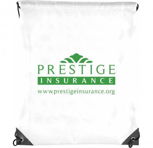 Promotional Printed Drawstring Bags  - Reinforced Corners