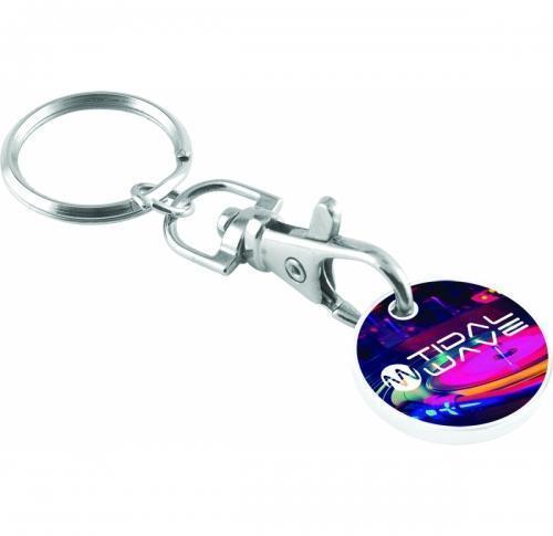 Printed Promotional Recycled Plastic Trolley Coins 