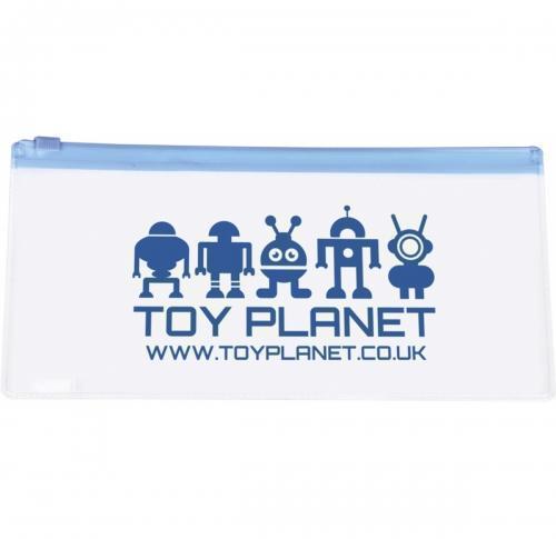 Clear Pencil Case Zipped - Students