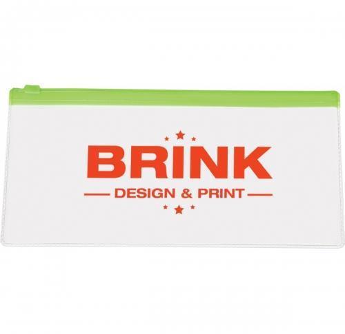 Clear Pencil Case Zipped - Students