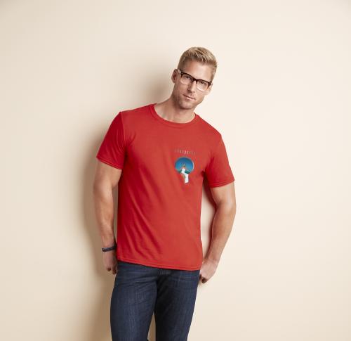 Gildan SoftStyle T-Shirts - Coloured (Transfer Print - 102 X 102mm)