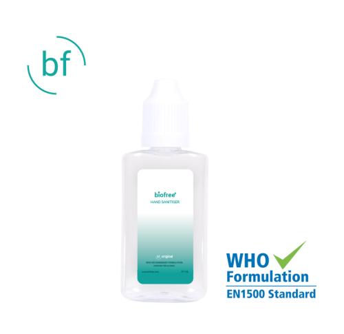 Hand Sanitiser 30ml Dropper Bottle (Biofree Generic Label)