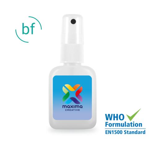 Hand Sanitiser 30ml Oval Atomiser (Full Colour Label)