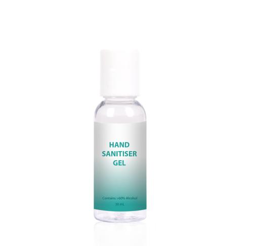 Hand Sanitiser 30ml Domed Top Bottle (Generic Biofree Label)