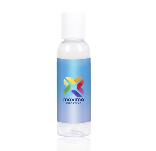 Hand Sanitiser 60ml Domed Top Bottle (Full Colour Label)