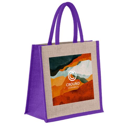 Jute Shopper Tote Bag Cambridge 