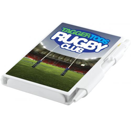 Sticky Notepad with Pen (Spot Colour Print)