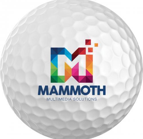 Custom Golf Balls Protech LogoBalls - Air (Line Colour Print - Bulk Packed)