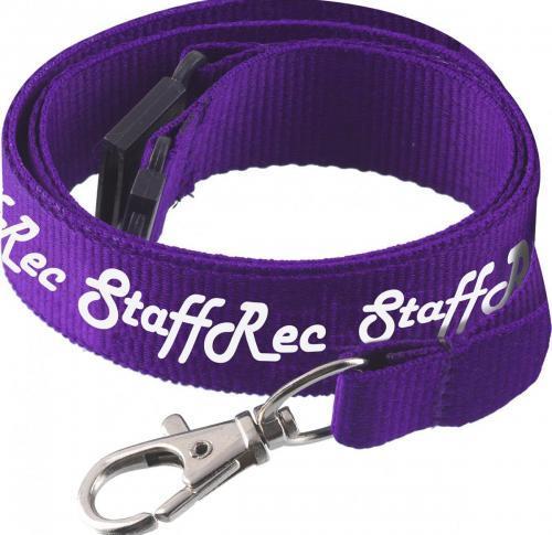Lanyard Flat Polyester (20 x 900mm) Far East - Indent (1 col print to 1 Side)