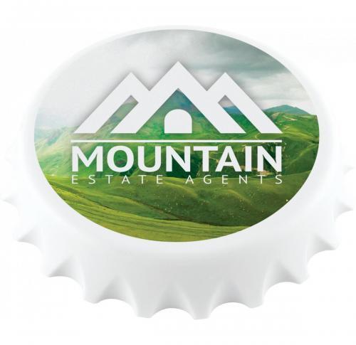 Fridge Magnet Bottle Cap (Spot Colour Print)