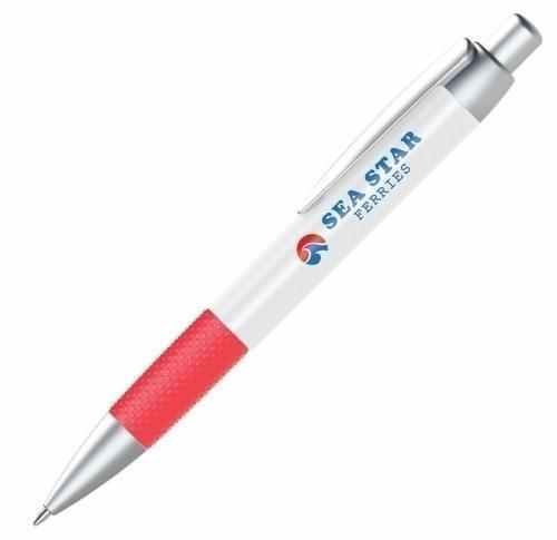 Abacus Grip Ballpen (Line Colour Print) with Logo Clip 3 (FCP or LCP)