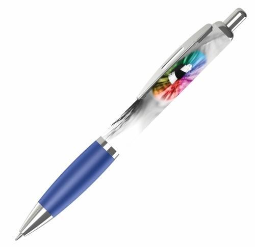 Promotional Contour Wrap Ballpen - Screenprint Wrap