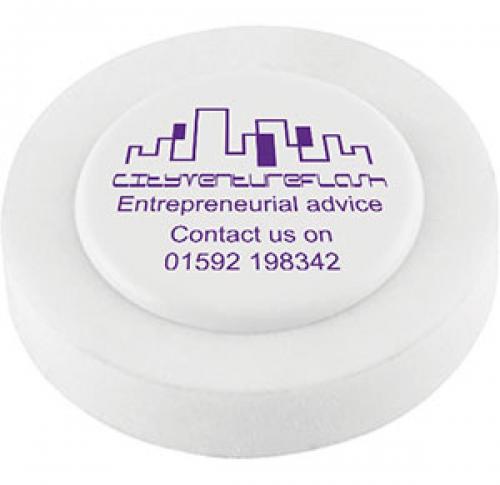 Branded Erasers - Snap Circular