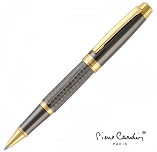 Pierre Cardin Academie Rollerball - GunMetal/Gold (Line Colour Print)