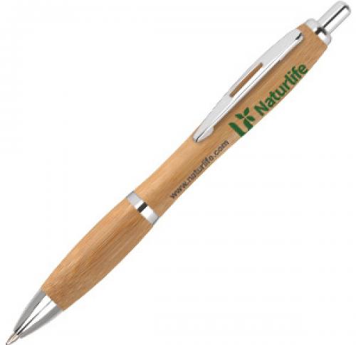 Contour Wood Ballpen (Line Colour Print)
