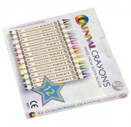Custom Eco Friendly Crayons - 12 Piece