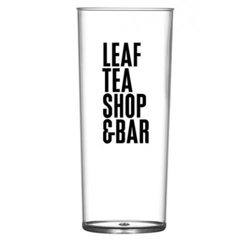 Printed Logo Economy Plastic 12oz Hiball Glasses