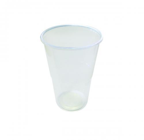 Half Pint Plastic Glass - Disposable