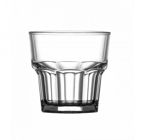 Plastic Premium Rocks 9oz Glass