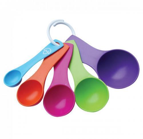 Plastic Measuring Spoon Set - Wave