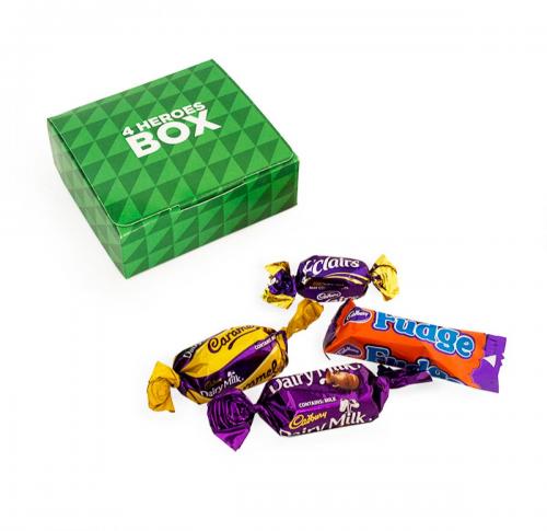 Private Label 4 Heroes Chocolate Box