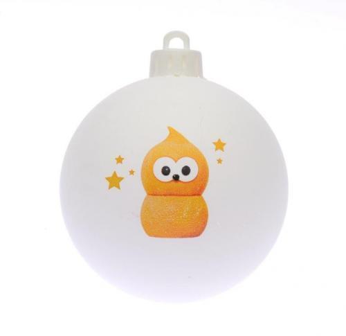 Printed Shatterproof Christmas Baubles 70mm