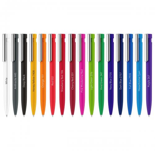 senator® Liberty Polished Plastic Ballpen with metal clip
