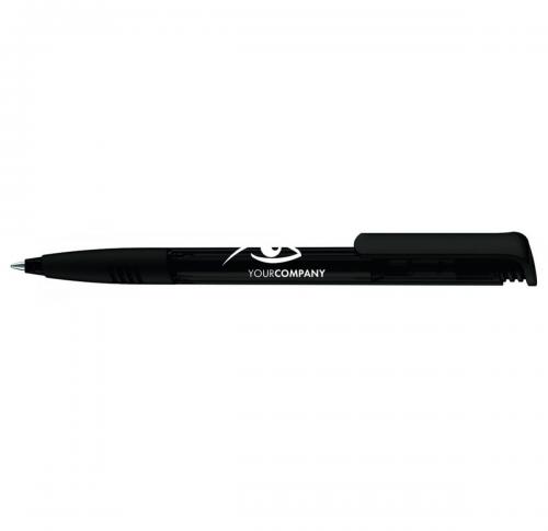 senator® Super Hit Clear Plastic Ballpen with soft grip