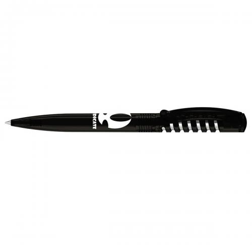senator® New Spring Clear Plastic Ballpen