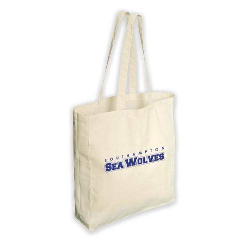 Promotional Shopper Bags - Cotton Long Handled