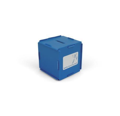 Green & Good Money Box Cube - recycled