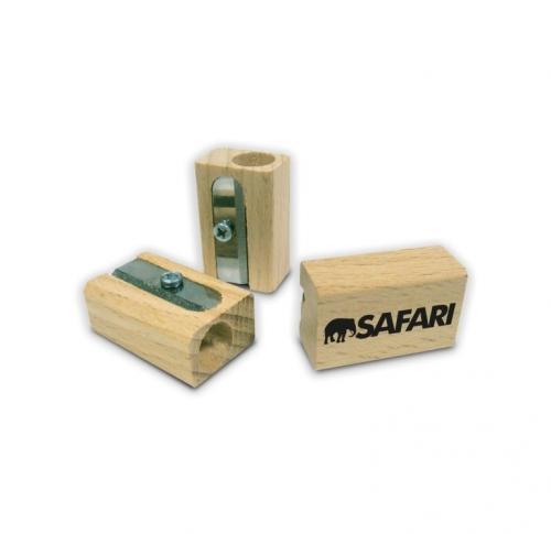 Green & Good Single Pencil Sharpener - Sustainable Timber