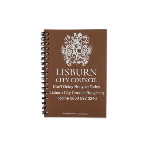 Green & Good A6 Wire Bound Till Receipt Notebook - recycled