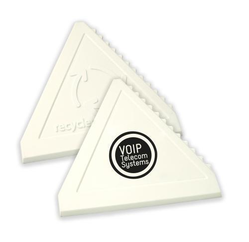 Green & Good Triangular Value Ice Scraper - recycled