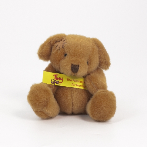 12cms Bailey Soft Plush Dog Custom Logo