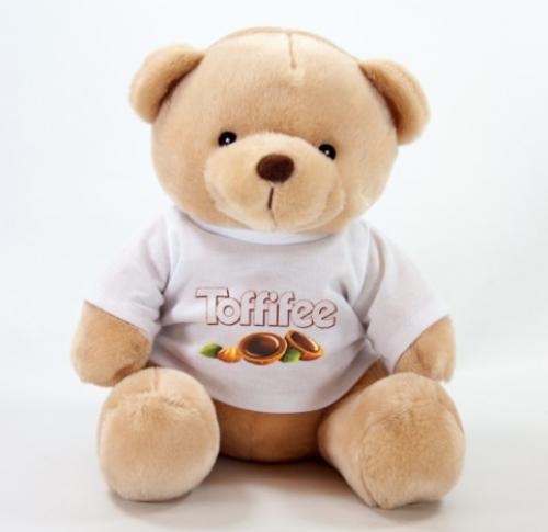 Theo Bear 25cms With T Shirt Custom Logo