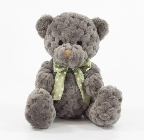Waffle Fleecy Teddy Bears Printed Logos