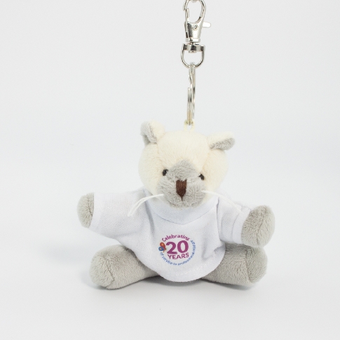 11cm Keychain Gang Soft Plush Cat Keyring