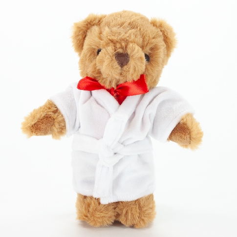 20cm Recycled Eco Friendly Jasper Mini Teddy Bear Printed Logo