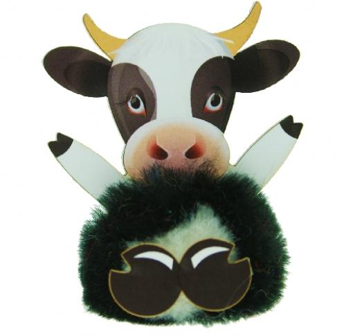 Animal Logo Bugs Cow