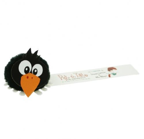 Halloween Logo Bugs -  Black Bird