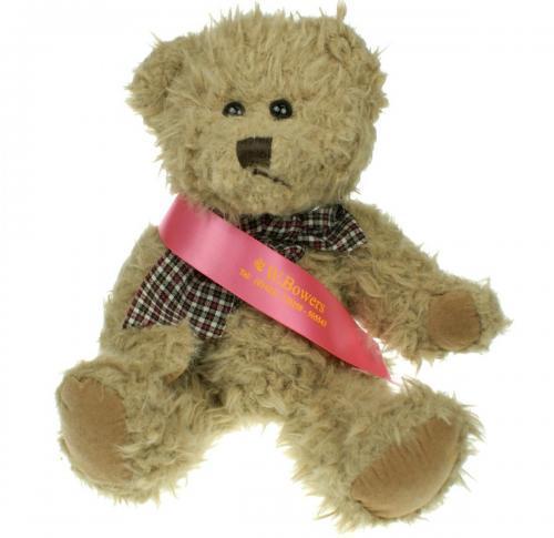 Promotional Sash Teddy Bears 25cms - Windsor
