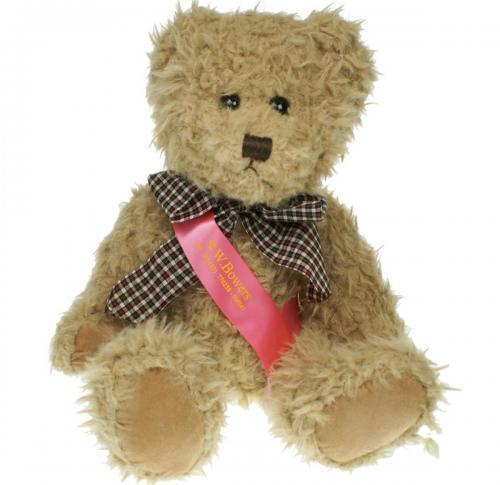 Promotional Sash Teddy Bear 30cms - Windsor
